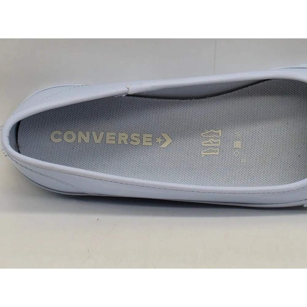 Converse CTAS Dainty Ballerina Shoes Women 9 Blue Patent Leather A14853C